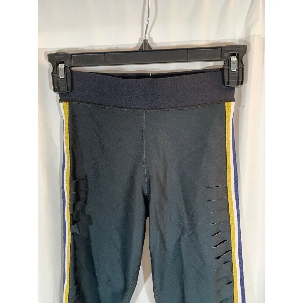 EUC UltraCor Ultra Silk Slash Collegiate Legging in Gradient Teal [SZ XS ] #2368